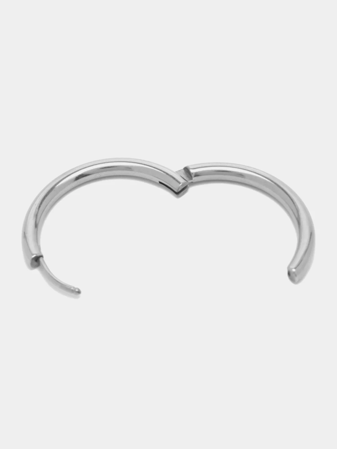 Серьги-кольца,конго,сталь,2 штуки.17-25 мм/2,5 мм