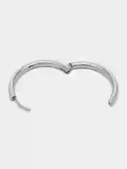 Серьги-кольца,конго,сталь,2 штуки.17-25 мм/2,5 мм