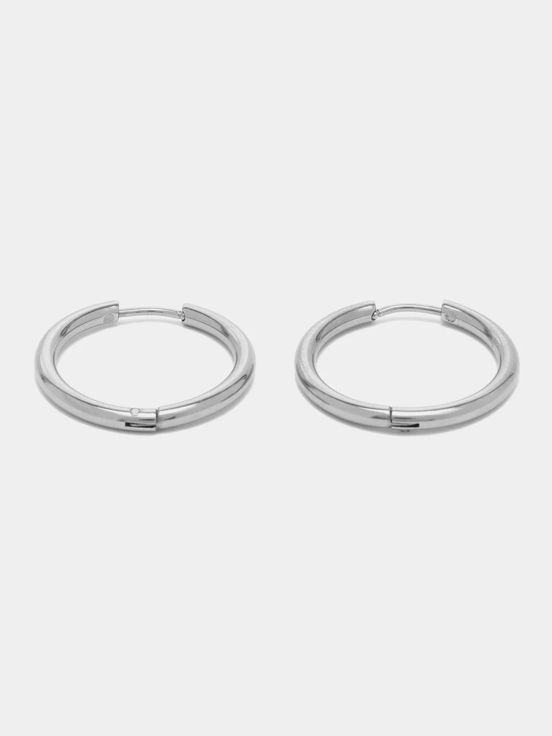 Серьги-кольца,конго,сталь,2 штуки.17-25 мм/2,5 мм