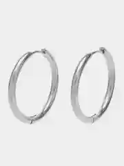 Серьги-кольца,конго,сталь,2 штуки.17-25 мм/2,5 мм