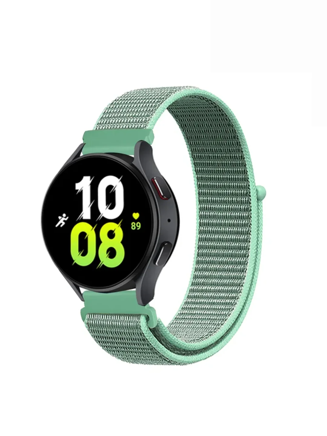 Зеленый ремешок нейлоновый для Xiaomi Amazfit Bip Lite GTR, GTS, Samsung gear S2 Classic, 42 мм