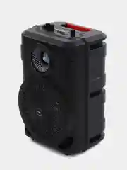 Черный портативная колонка блютуз с микрофоном, беспроводная колонка Bluetooth караоке BS46 Hoco