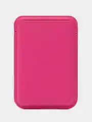Фуксия картхолдер на iPhone, с поддержкой MagSafe Leather Wallet