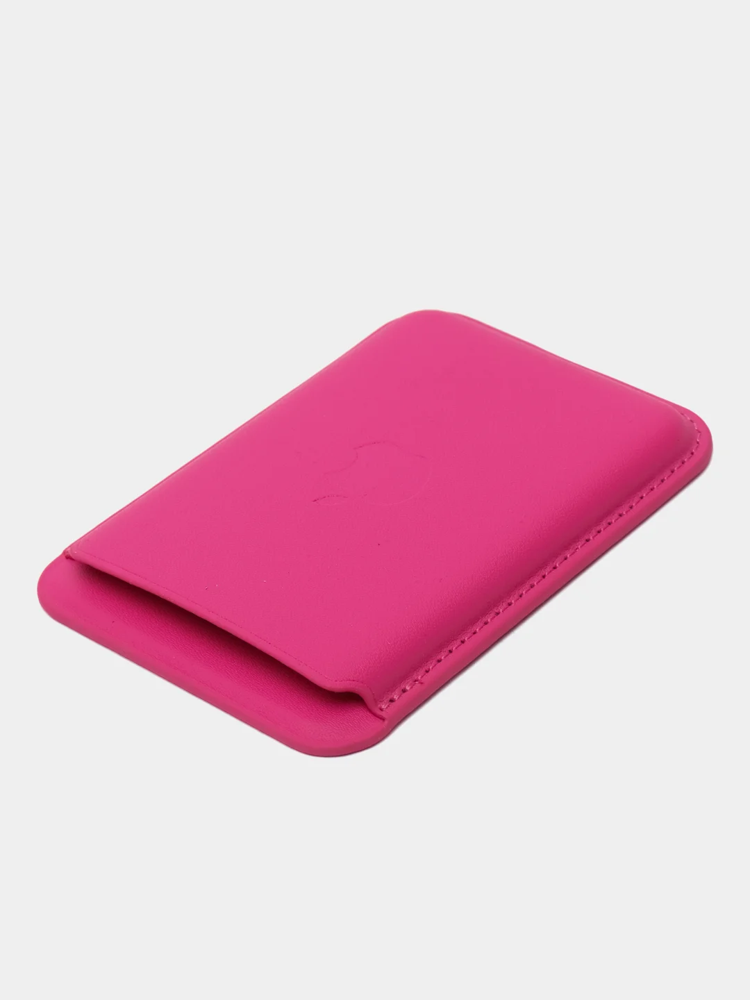 Фуксия картхолдер на iPhone, с поддержкой MagSafe Leather Wallet