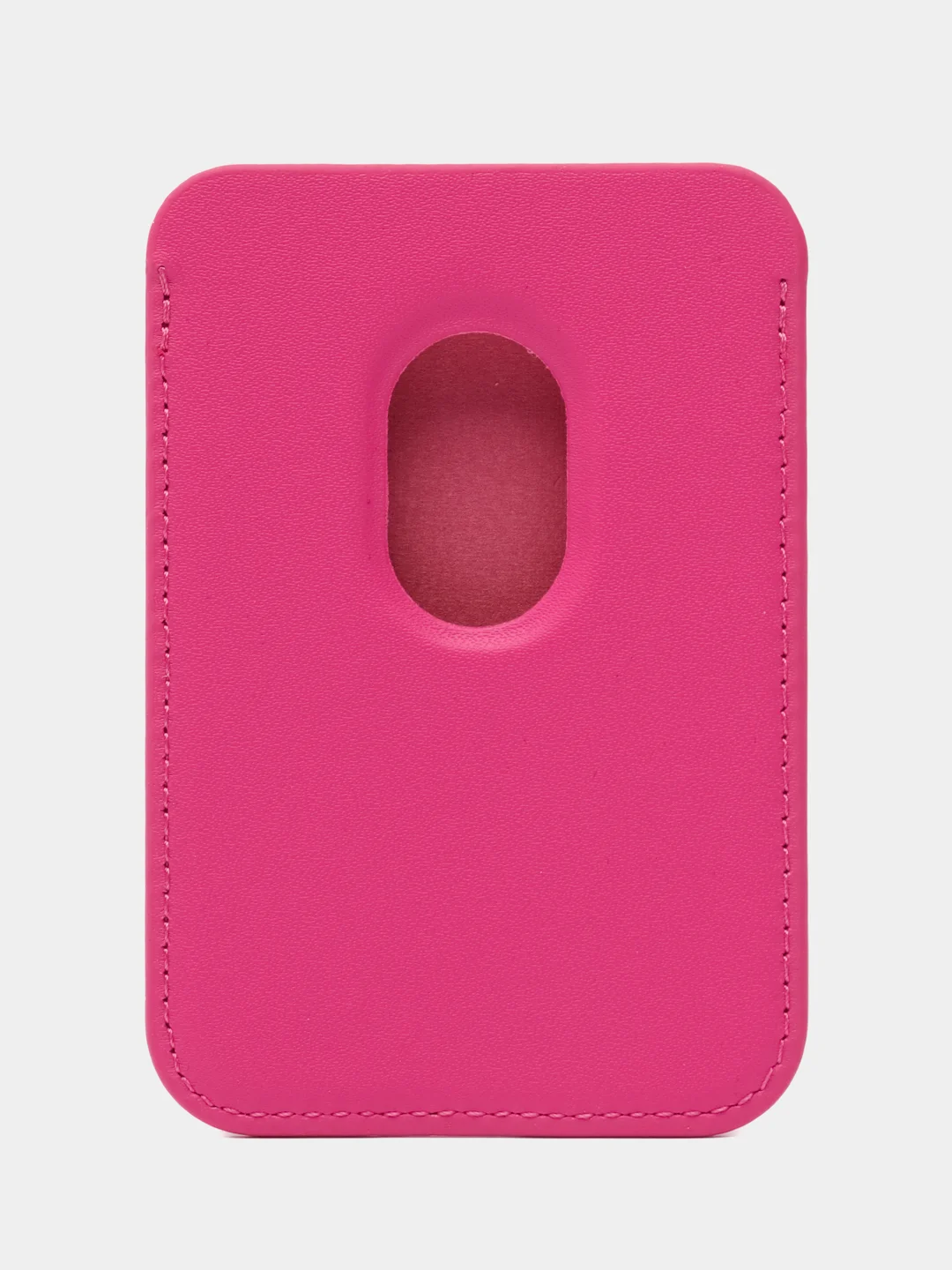 Фуксия картхолдер на iPhone, с поддержкой MagSafe Leather Wallet