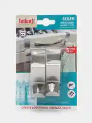 Tatkraft SEGER Крючок на дверь из нержавеющей стали, держатель для полотенца 2 шт