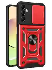 Темно-синий чехол противоударный armors для Samsung A24 4G / Самсунг А24 4G с защитой камеры