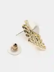 Бежевый серьги женские
