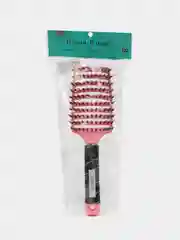 Розовый расческа массажная, антистатическая Rama Rose