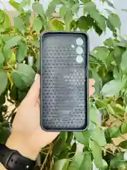 Зеленый чехол противоударный armors для Samsung A24 4G / Самсунг А24 4G с защитой камеры