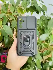 Черный чехол противоударный armors для Samsung A24 4G / Самсунг А24 4G с защитой камеры