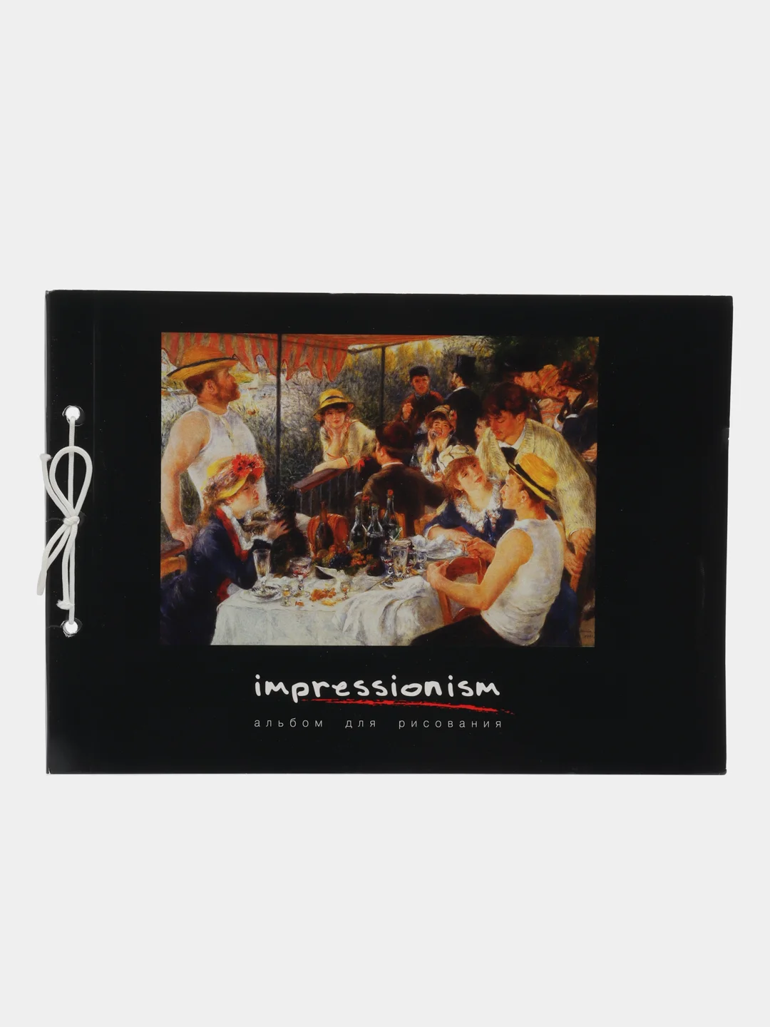 Альбом для рисования "Импрессионисты", плотность 100 г/м2, А4, 40 л, сутаж