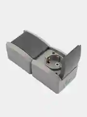 Блок вертикальный 2 розетки KRANZ INDUSTRIAL, керамика, IP54, с заземлением, серый