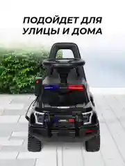 Синий каталка толокар для детей, машинка Farfello YU87