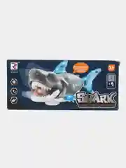 Серый игрушка танцующая и поющая акула