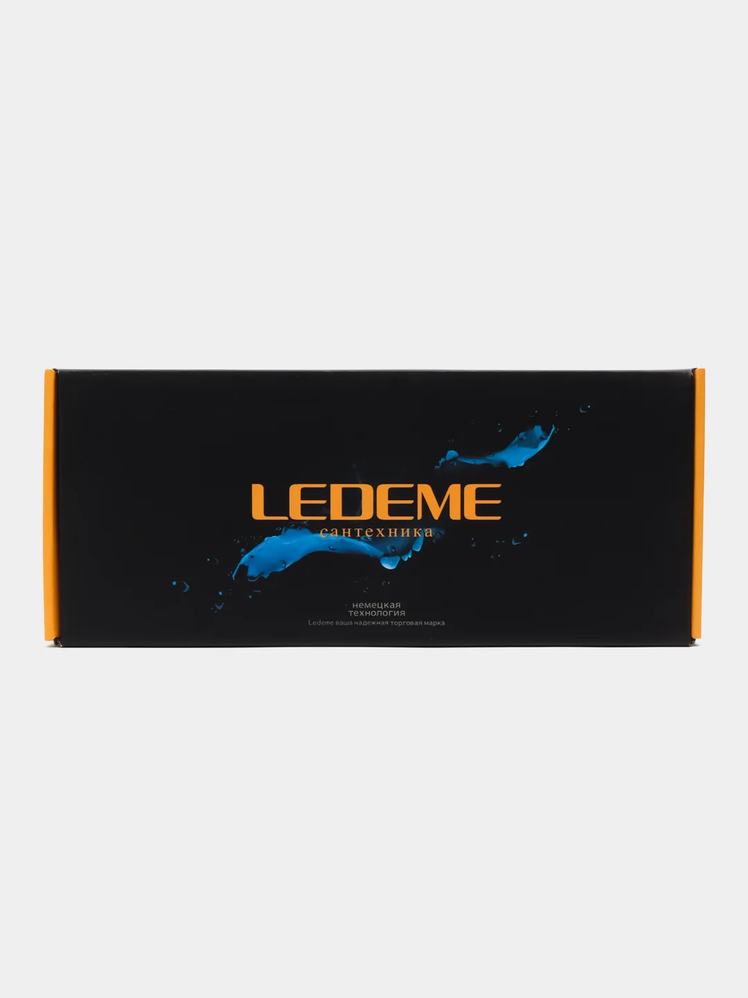Бежевый смеситель для кухни латунный Ledeme L5913