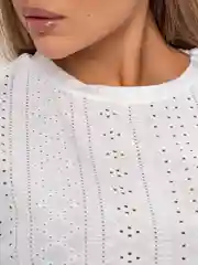 Белый пижама с шортами и футболкой, домашний комплект