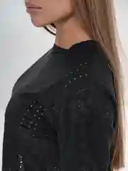 Черный пижама с шортами и футболкой, домашний комплект