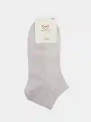 Лавандовый носки женские низкие