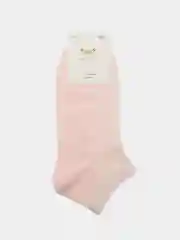 Розовый носки женские низкие