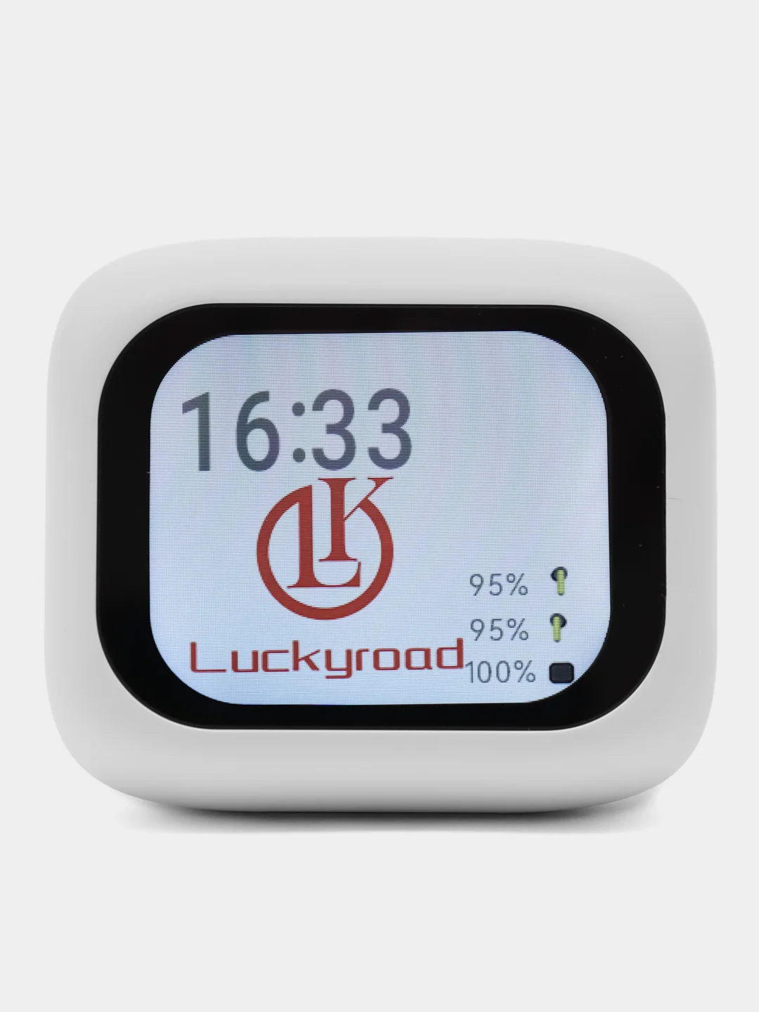 Белый беспроводные наушники А6 Pro с дисплеем и с сенсорным управлением/спортивные