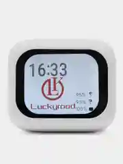 Белый беспроводные наушники А6 Pro с дисплеем и с сенсорным управлением/спортивные