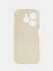 Молочный чехол на Tecno Spark 20Pro/20S Pro (Техно Спарк 20 Про/20S Про) прозрачный  Противоударный