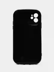 Черный чехол для iPhone 11/ 12/ 13/ 14/ 14 Pro/15 Pro / 16 Pro, Pro,Max прозрачный противоударный