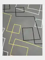 Постельное белье 1,5 спальный/ 2 спальное / евро Полисатин ivSubelIa "Проекция", 70x70