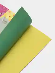 Набор цветной бумаги "Кошки" А4, 16 листoв, 8 цветов "
