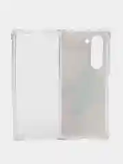 Ледяной чехол на Samsung Galaxy Z Fold 6 / Самсунг Z Fold 6 прозрачный, с принтом, защита камеры