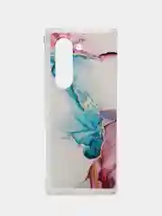 Ледяной чехол на Samsung Galaxy Z Fold 6 / Самсунг Z Fold 6 прозрачный, с принтом, защита камеры