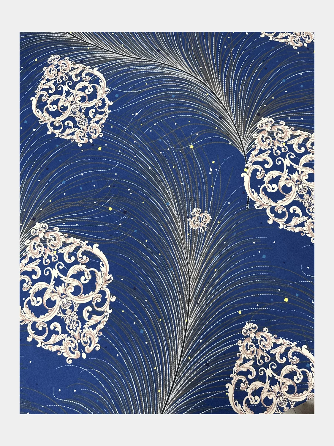 Постельное белье 1,5 сп/ 2 спальное / евро Полисатин ivSubelIa "Волшебное перо", 70x70