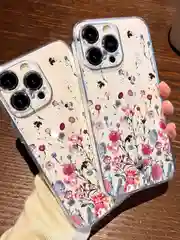 Вишнёвый чехол на iPhone 7 / 8 Plus / X / XS / XR / 11 / 12 / 13 / 14 Pro Max / 15 Pro
