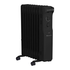 Масляный радиатор OBSIDIAN BS-OH2001B обогреватель, черный