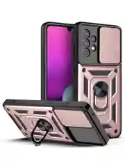 Красный чехол противоударный armors для Samsung A33 5G / Самсунг А33 5G с защитой камеры