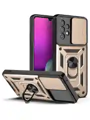 Золотой чехол противоударный armors для Samsung A33 5G / Самсунг А33 5G с защитой камеры
