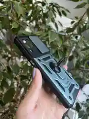 Зеленый чехол противоударный armors для Samsung A22 4G и M22 и M32 / Самсунг А22 и М22 и М32