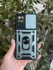 Зеленый чехол противоударный armors для Samsung A22 4G и M22 и M32 / Самсунг А22 и М22 и М32