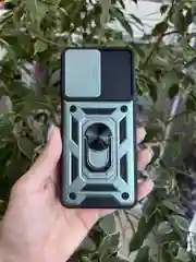 Зеленый чехол противоударный armors для Samsung A22 4G и M22 и M32 / Самсунг А22 и М22 и М32