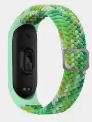 Лайм ремешок матерчатый с пряжкой, для Xiaomi Mi Band 3, 4, 5, 6, 7