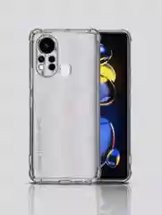 Чехол для Infinix Hot 11s, с усиленными углами, силиконовый, прозрачный
