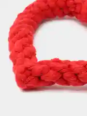 Красный игрушка для собак, канат, жевательная игрушка для собак и кошек