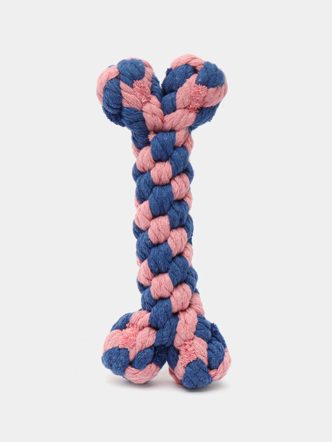 Синий игрушка для собак, канат, жевательная игрушка для собак и кошек, игрушка в форме косточки
