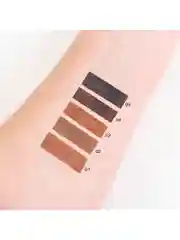 Карандаш для бровей kiki browliner 03 кофейный с щеточкой для моделирования