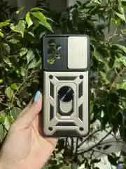 Золотой чехол противоударный armors для Samsung A23 4G / Самсунг А23 4G с защитой камеры