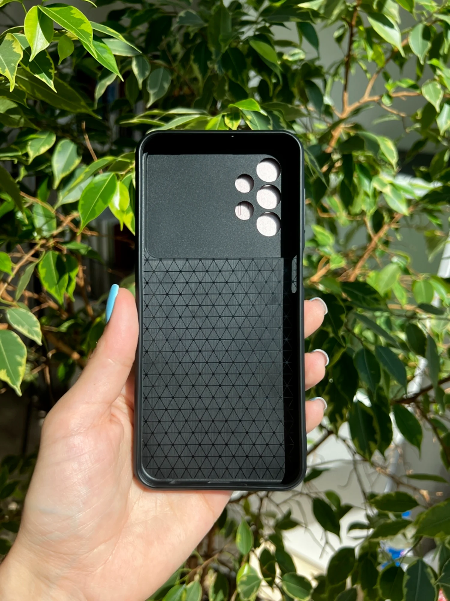 Красный чехол противоударный armors для Samsung A23 4G / Самсунг А23 4G с защитой камеры