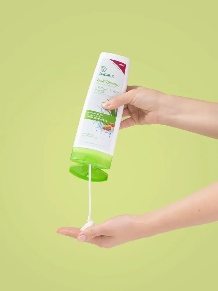 Бальзам для волос SYNERGETIC "Ежедневный уход" HAIR THERAPY, 360 мл