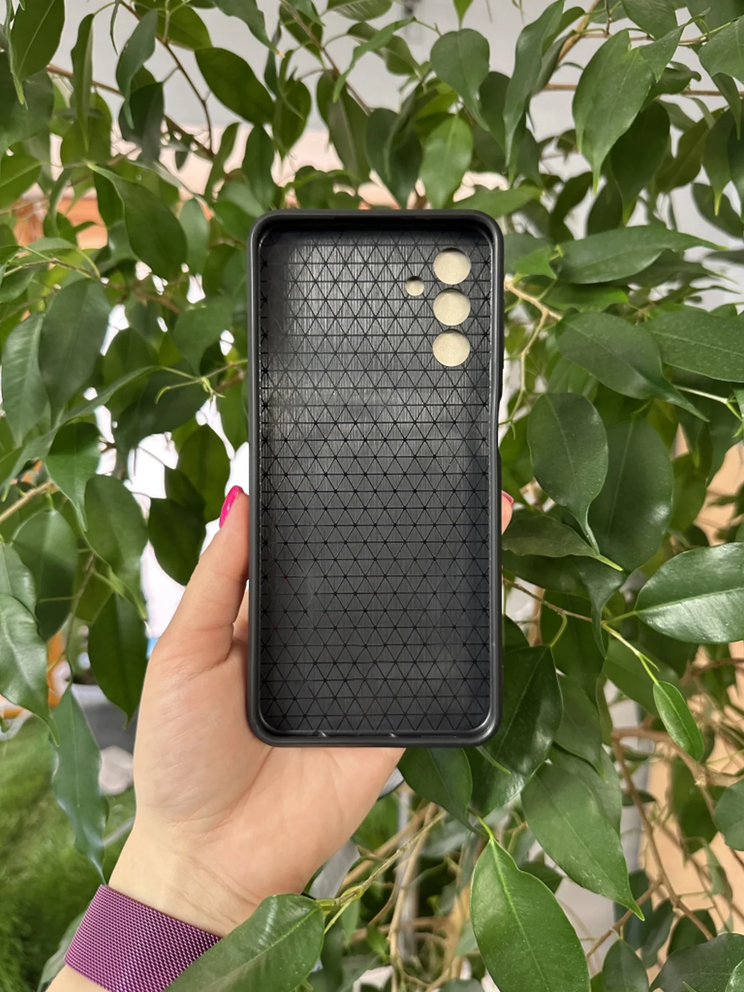 Золотой чехол противоударный armors для Samsung A04S / Самсунг А04S с защитой камеры