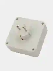 Четверник электрический REXANT, 16 А, с заземлением, белый